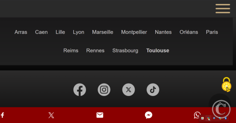 Liens directs vers les villes